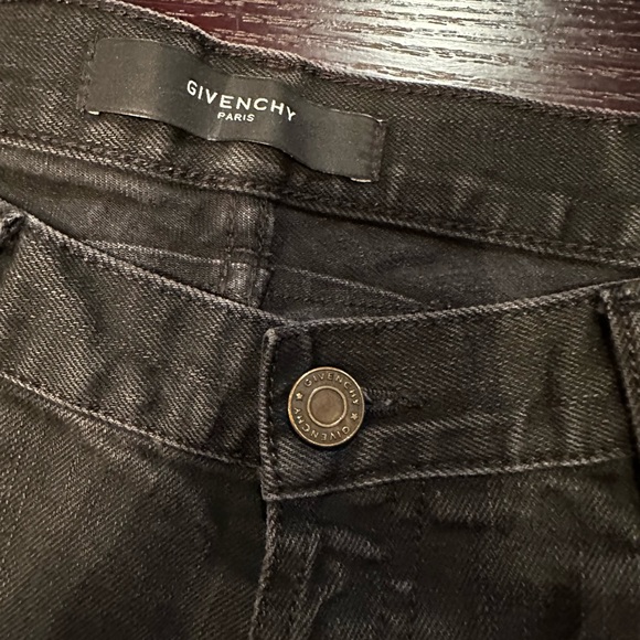 Men’s Givenchy black tapered style relaxed denim jeans size 38 - Picture 5 of 7